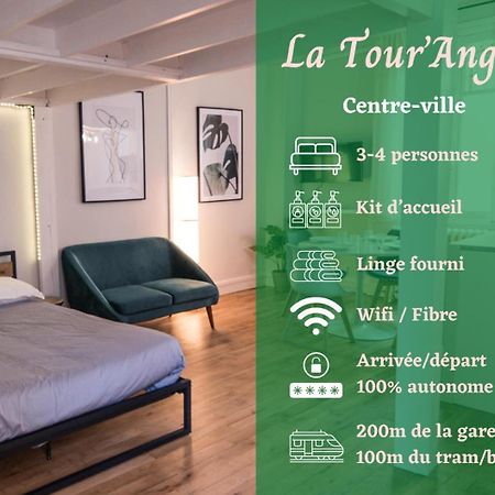 Apartmán Hypercentre - Gare - La Tour'Angel Tours Exteriér fotografie